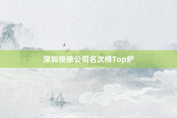 深圳按捺公司名次榜Top炉